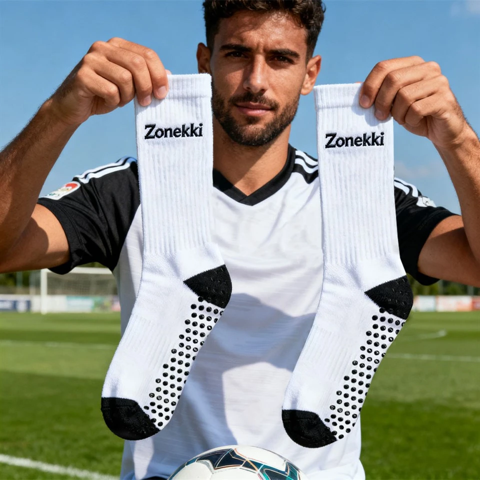 Aangepaste voetbal grip sokken